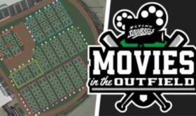 Flying Squirrels Movies in the Outfield