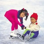 Outdoor Skating Rink Fun