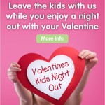 Valentine’s Kids Night Out is February 16 at Romp n’ Roll