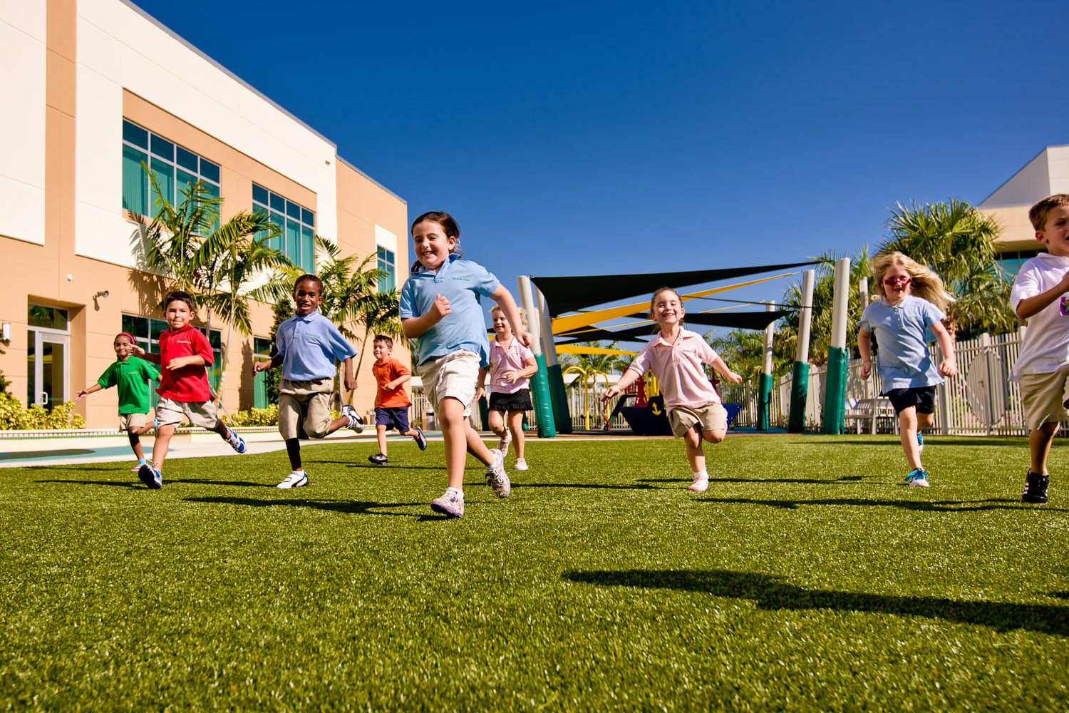 children playing