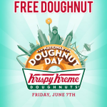 Get A Free Doughnut On June 7th!