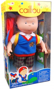 caillou talking doll
