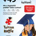 CMoR’s 3rd Annual Virginia529 prePaid College Tuition Raffle – Tickets on Sale Now!