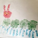 Caterpillar Finger Paint